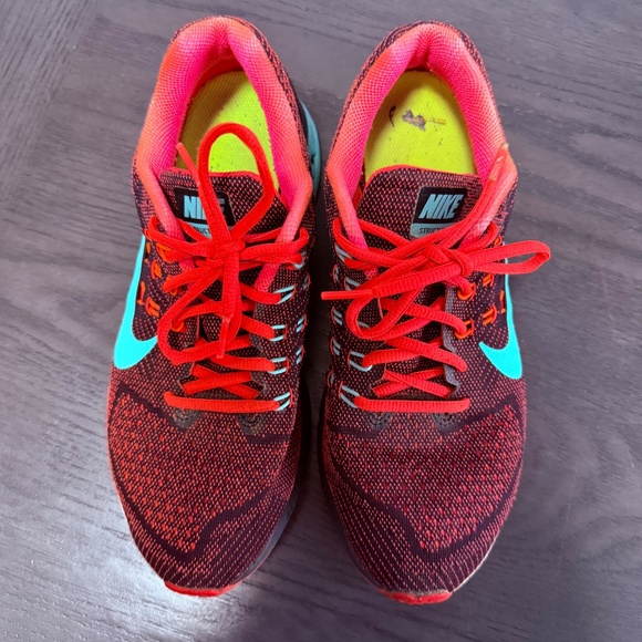 Nike Zoom Structure 18 Running Shoes Women's Size 9,5 Athletic 683737-600 2014 - Picture 3 of 9